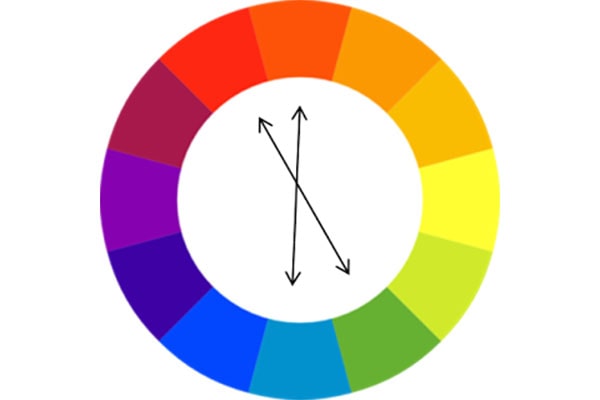 طرح رنگ‌های مکمل برای اپلیکیشن